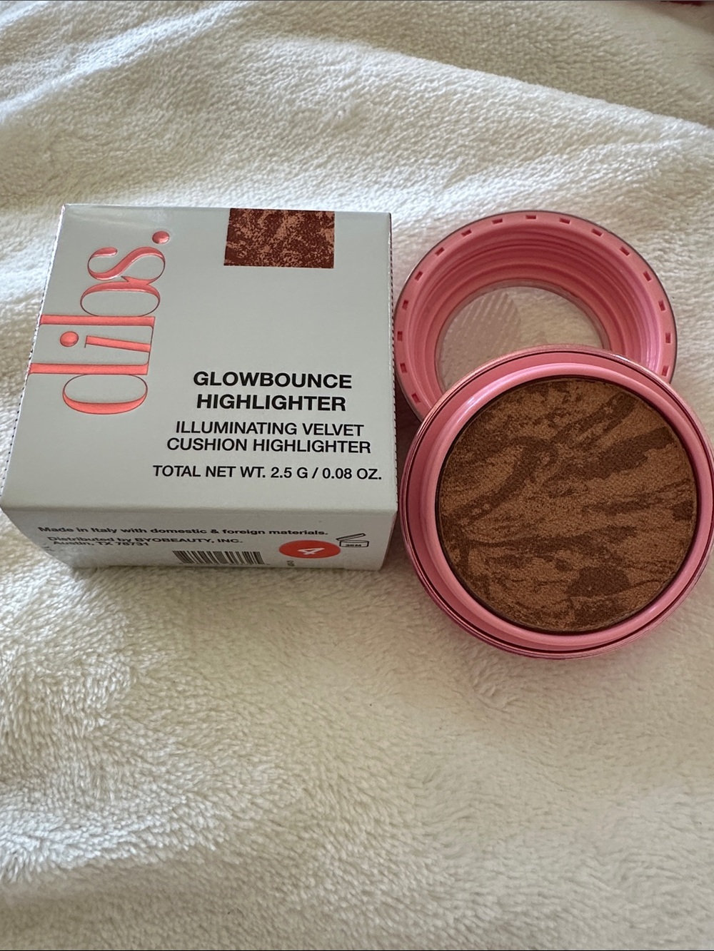 🆕 DIBS GlowBounce Highlighter in Sunlit Glow - Limited Edition-New in Box
